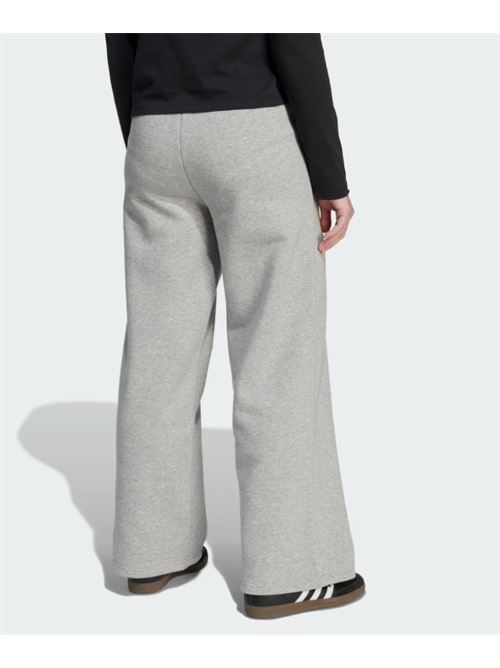 wide leg pants ADIDAS ORIGINAL | JX2781MGREYH/WHITE